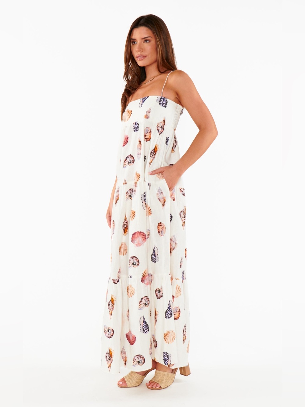 Show Me Your Mumu Long Weekend Linen Maxi Dress - Picture 10 of 10